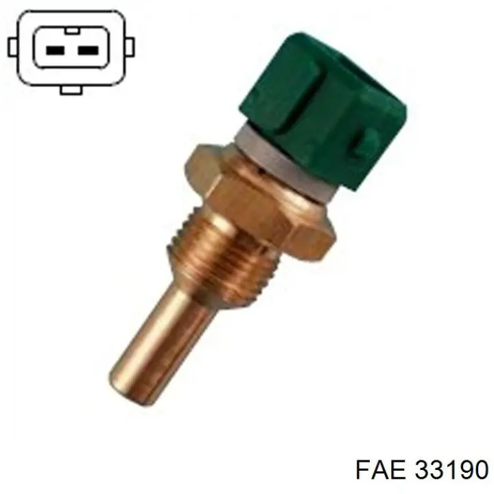 Sensor de temperatura do fluido de esfriamento FAE 33190 preço, a partir de 11,98 USD