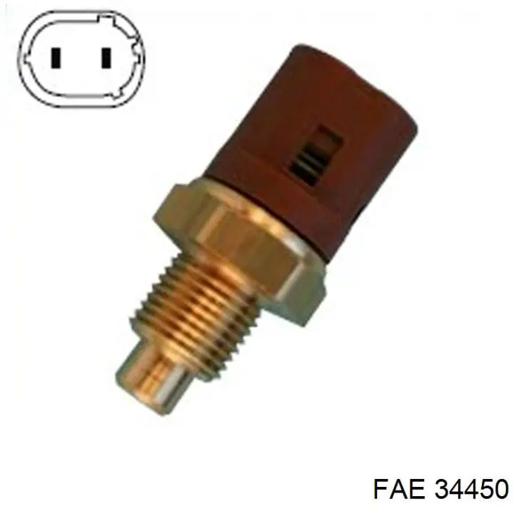 Sensor de temperatura do fluido de esfriamento FAE 34450 preço, a partir de 16,87 USD