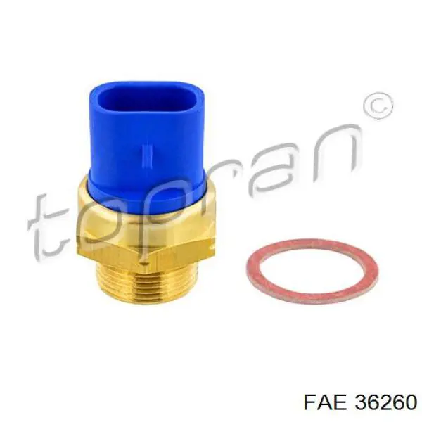 Compre 36260 FAE Sensor de temperatura do fluido de esfriamento (de ativação de ventilador do radiador)