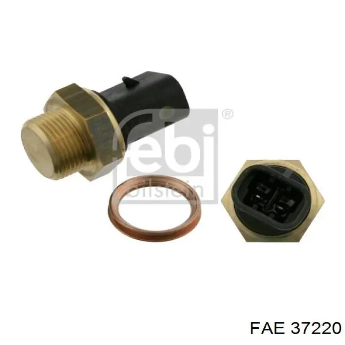 Sensor de temperatura do fluido de esfriamento (de ativação de ventilador do radiador) FAE 37220 preço, a partir de 12,41 USD