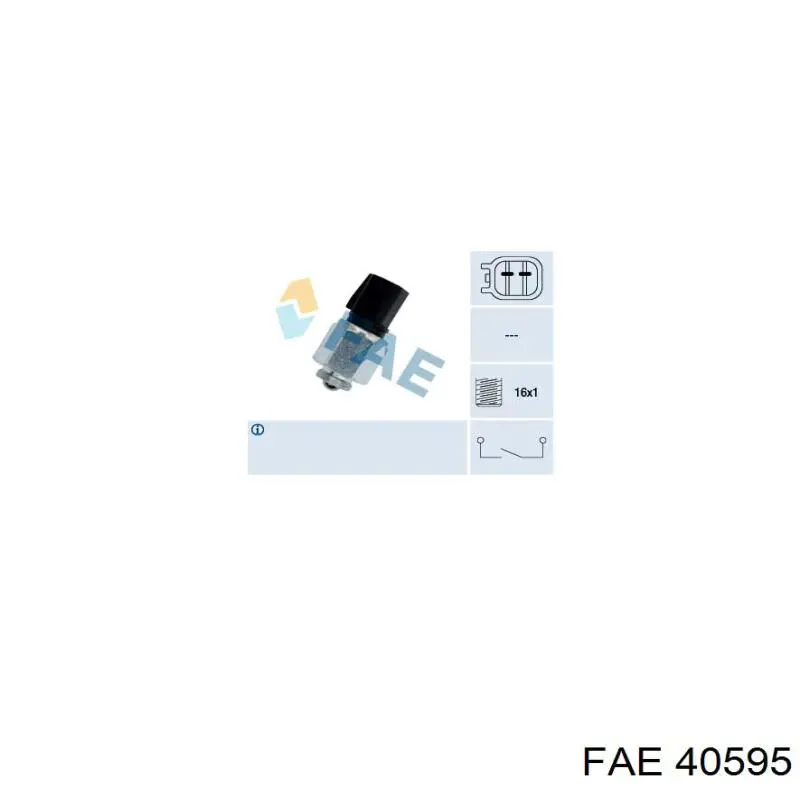 Compre 40595 FAE Sensor de ativação das luzes de marcha à ré