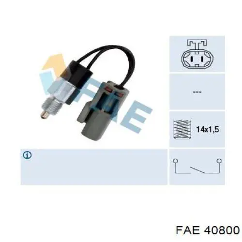 Sensor de ativação das luzes de marcha à ré FAE 40800 preço, a partir de 16,53 USD
