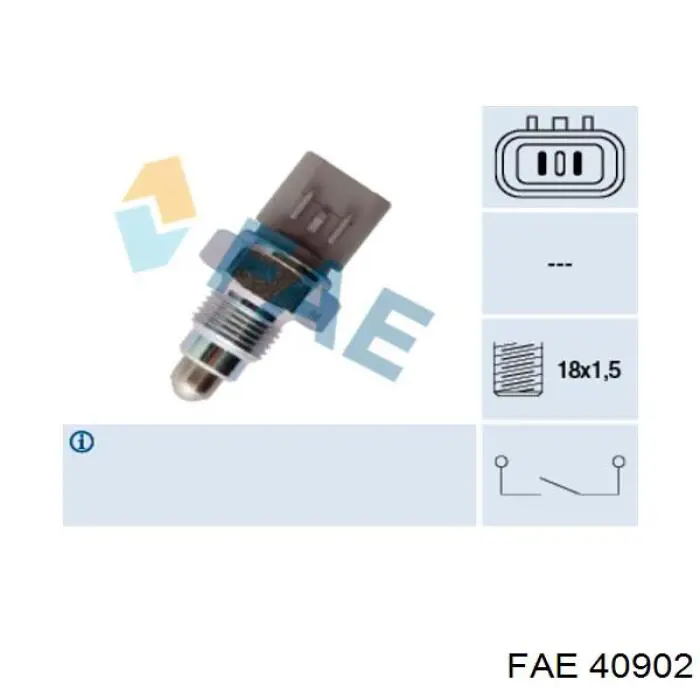 Sensor de ativação das luzes de marcha à ré Dodge Caliber SXT PM