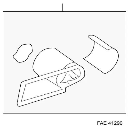 Sensor de ativação das luzes de marcha à ré 41290 FAE