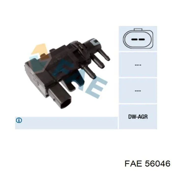Compre 700580010 VAG Válvula solenoide de regulação de comporta EGR