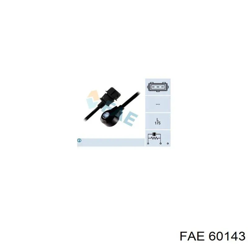 Compre 60143 FAE Sensor de detonação