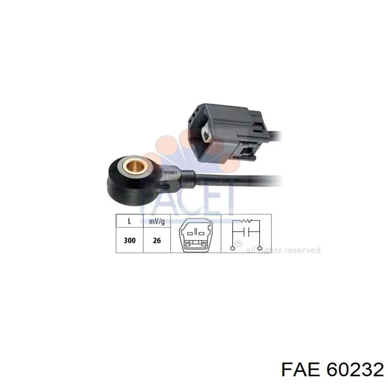Compre 60232 FAE Sensor de detonação