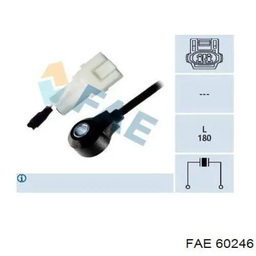 Compre 182205 Cargo Sensor de detonação
