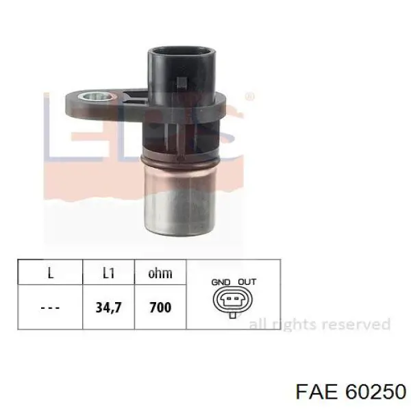 Sensor de detonação FAE 60250 preço, a partir de 33,57 USD