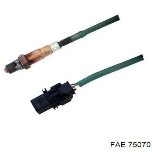 Sonda lambda, sensor de oxigênio até o catalisador 281004107 Bosch