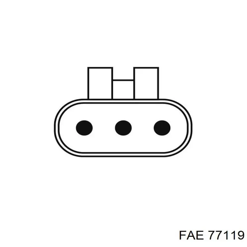 Compre 77119 FAE Sonda lambda, sensor de oxigênio