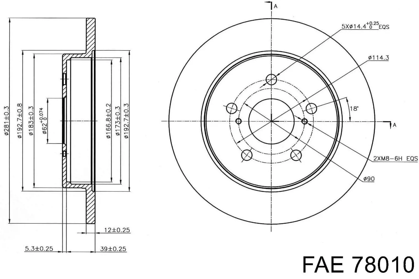 Compre 78010 FAE Sensor ABS traseiro direito