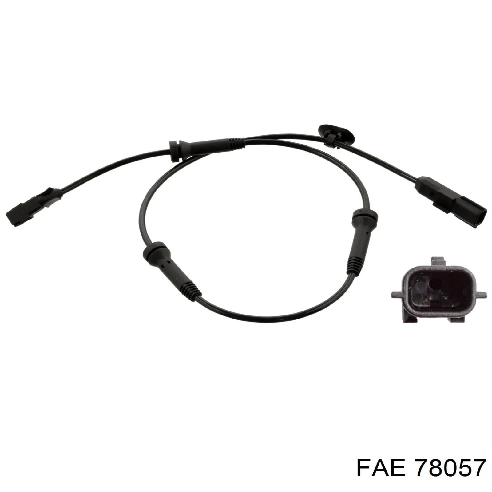 Compre 78057 FAE Sensor dianteiro de ABS