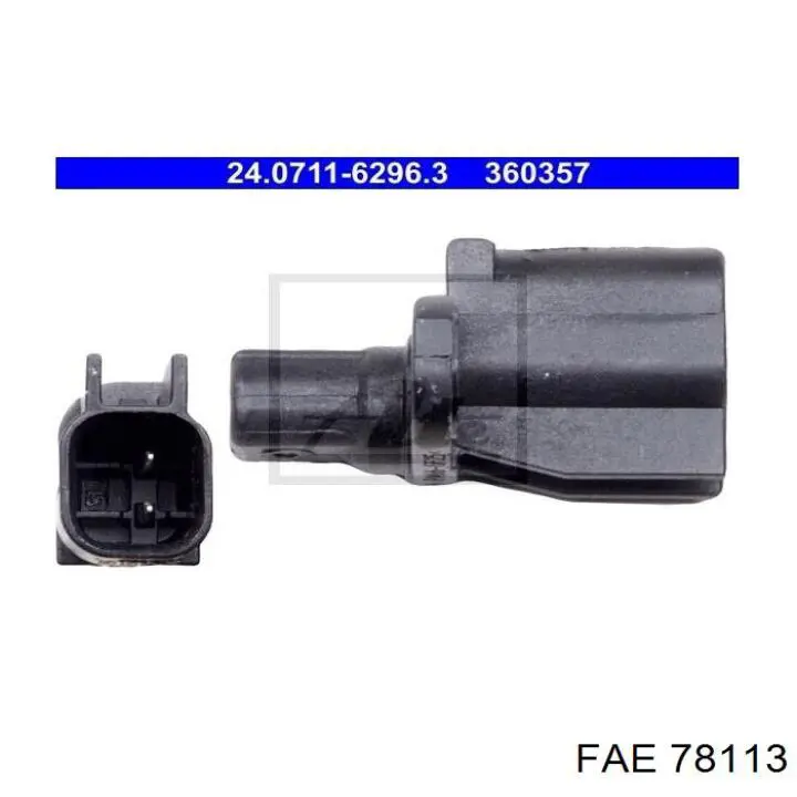 Compre 78113 FAE Sensor ABS traseiro