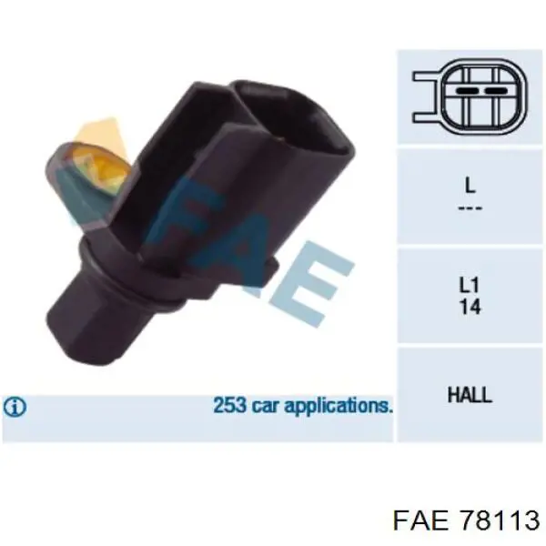 Sensor ABS traseiro FAE 78113 preço, a partir de 23,12 USD