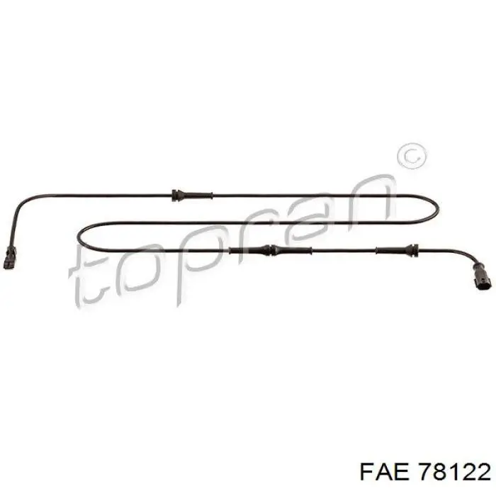 78122 FAE Sensor ABS traseiro direito