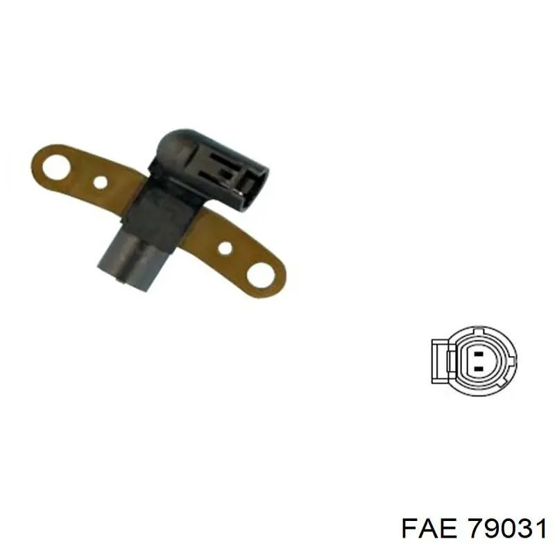 Sensor de posição (de revoluções) de cambota FAE 79031 preço, a partir de 28,25 USD
