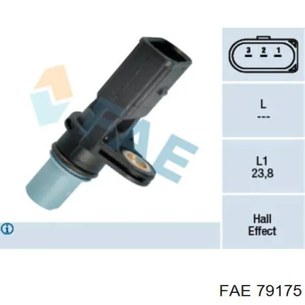Sensor de posição da árvore distribuidora FAE 79175 preço, a partir de 28,49 USD