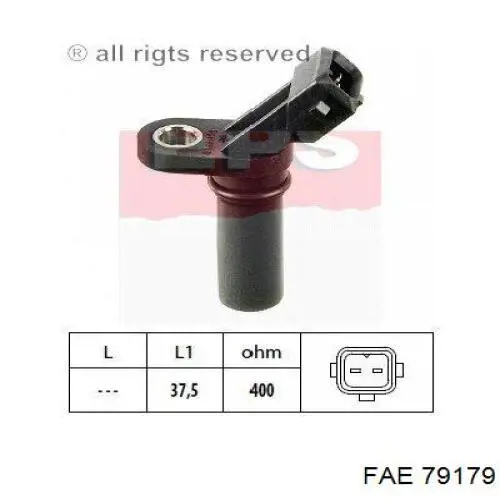 Compre 79179 FAE Sensor de posição (de revoluções) de cambota