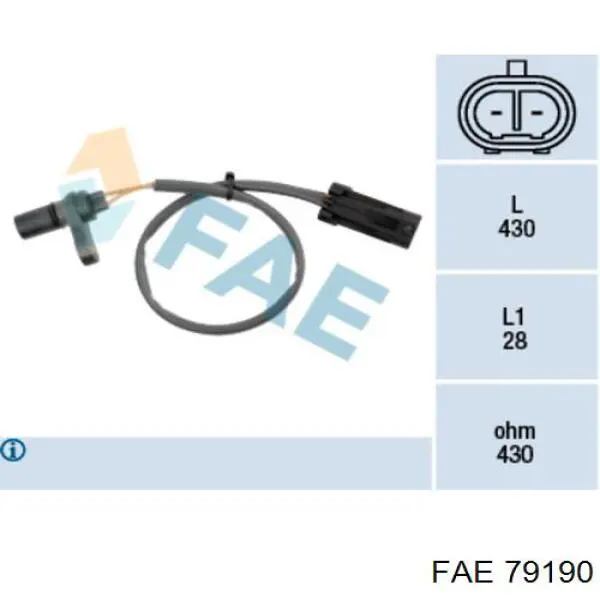 Compre 79190 FAE Sensor de velocidade