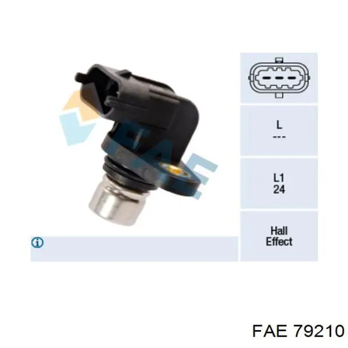 Sensor de posição da árvore distribuidora FAE 79210 preço, a partir de 47,67 USD