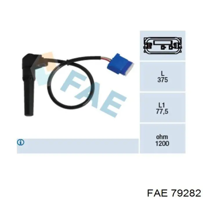Sensor de velocidade FAE 79282 preço, a partir de 45,76 USD