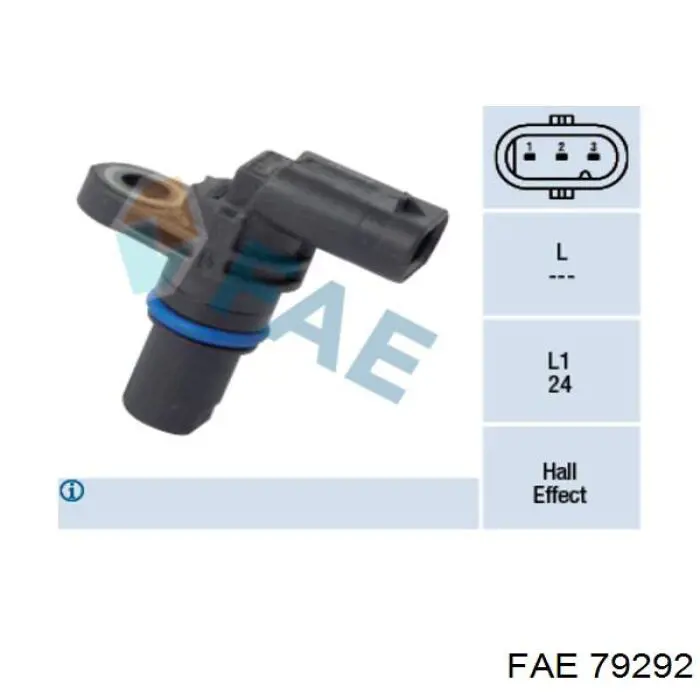 Sensor de posição da árvore distribuidora FAE 79292 preço, a partir de 31,25 USD