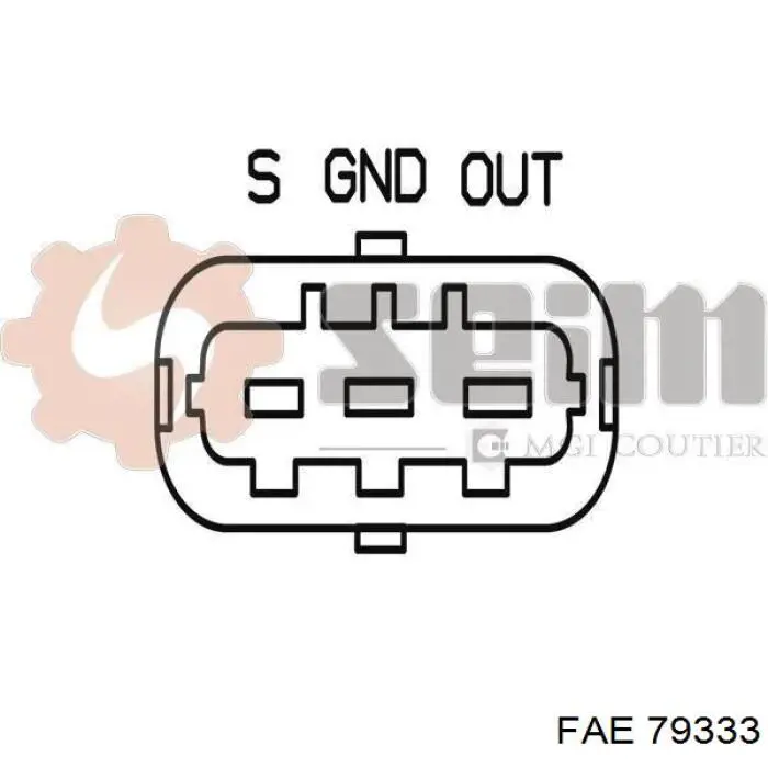 Compre 79333 FAE Sensor de posição (de revoluções) de cambota