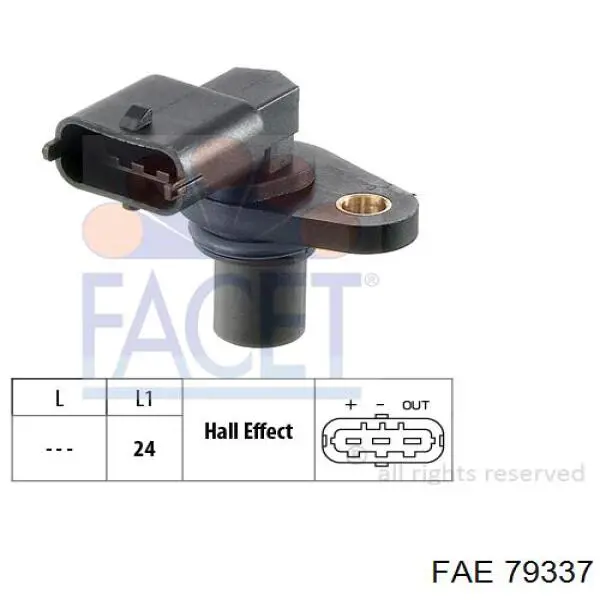 Sensor de posição da árvore distribuidora FAE 79337 preço, a partir de 32,48 USD