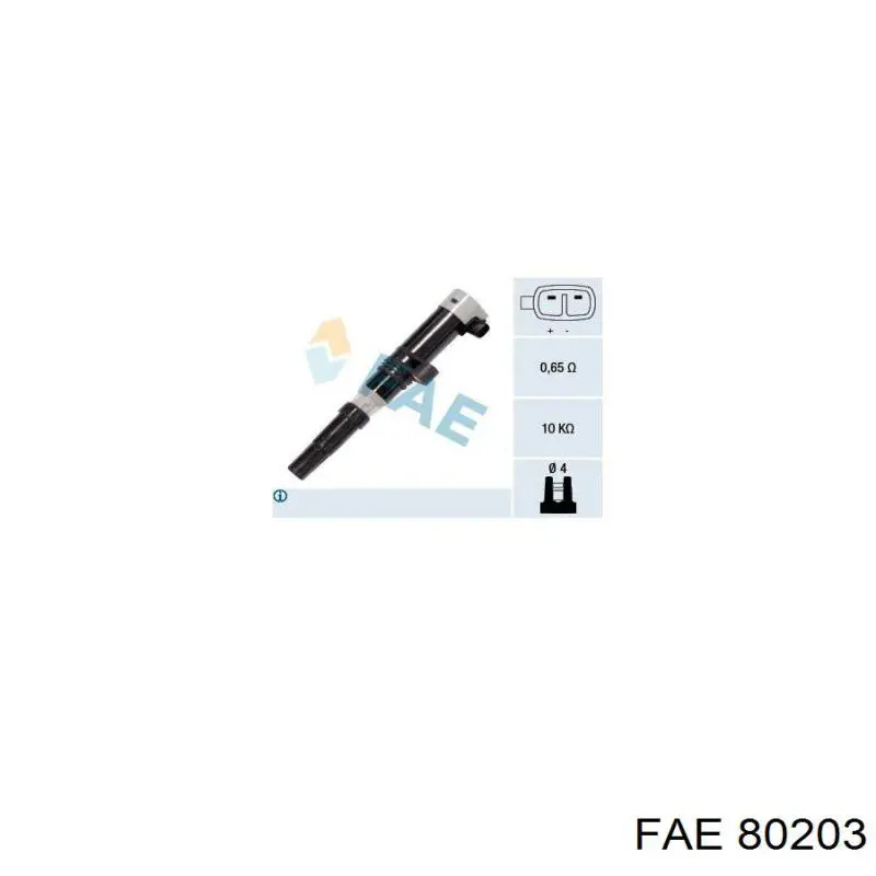 Bobina de ignição FAE 80203 preço, a partir de 33,27 USD