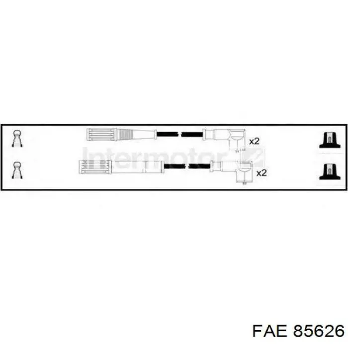 Fios de alta voltagem, kit FAE 85626 preço, a partir de 32,51 USD