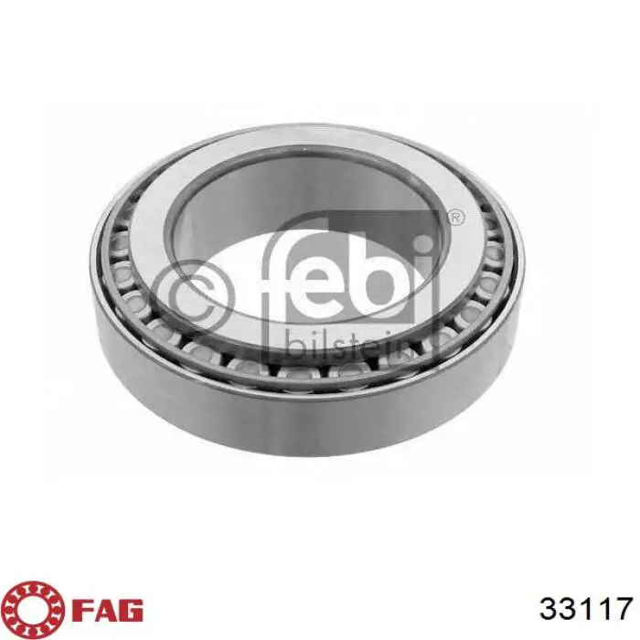 Rolamento externo de cubo traseiro FAG 33117 preço, a partir de 74,62 USD