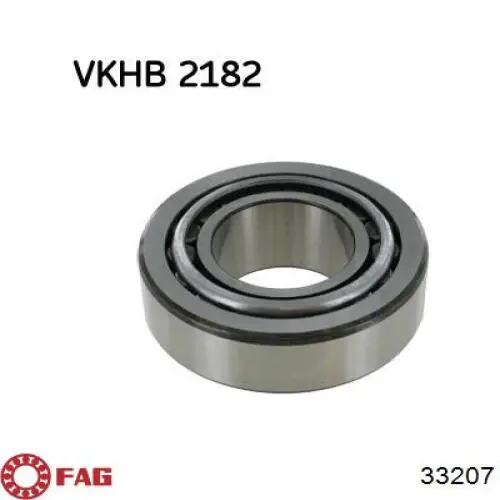 Rolamento de cubo dianteiro FAG 33207 preço, a partir de 42,78 USD