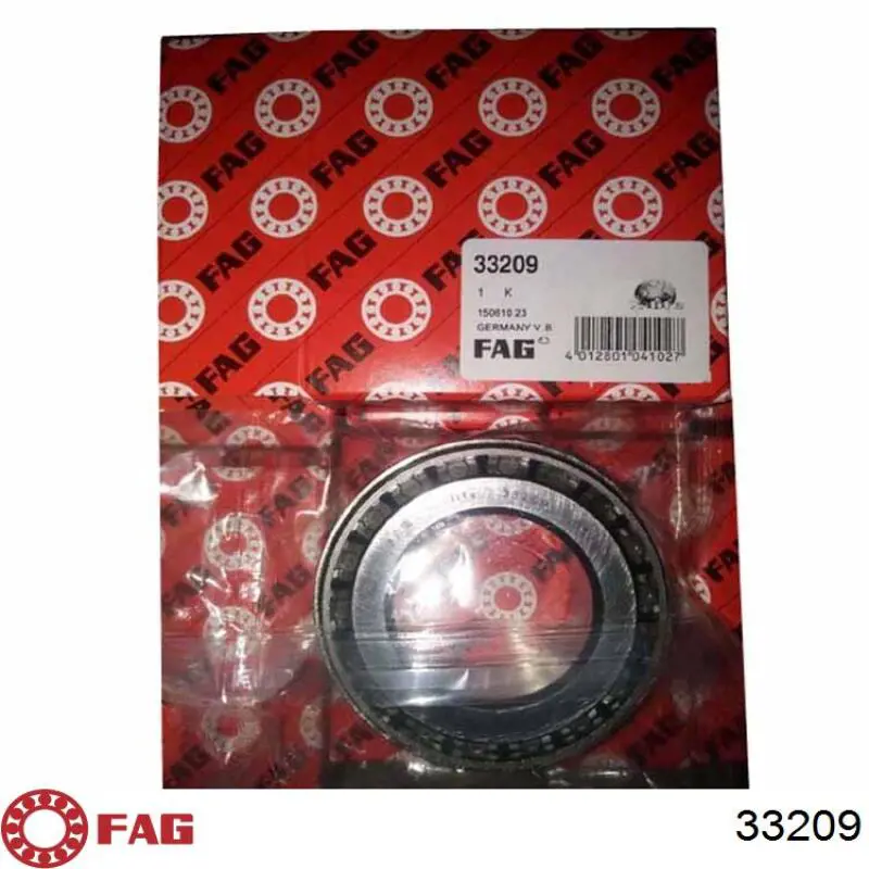 Rolamento externo de cubo dianteiro FAG 33209 preço, a partir de 32,58 USD