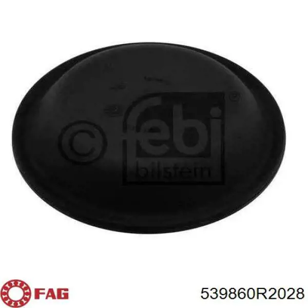 539860R2028 FAG Rolamento suspenso do semieixo dianteiro