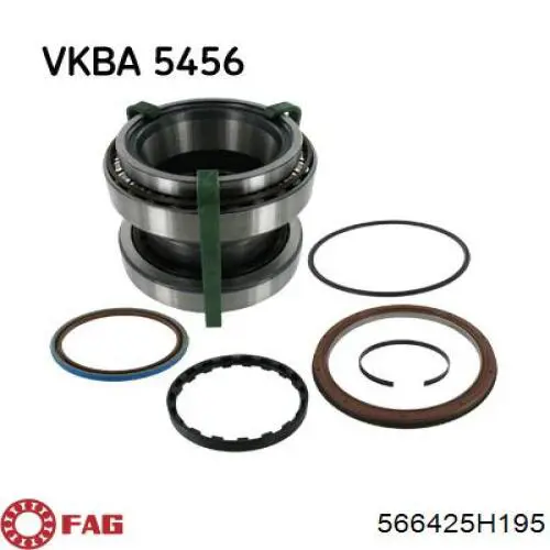 Rolamento de cubo traseiro 7421036050 Renault (RVI)