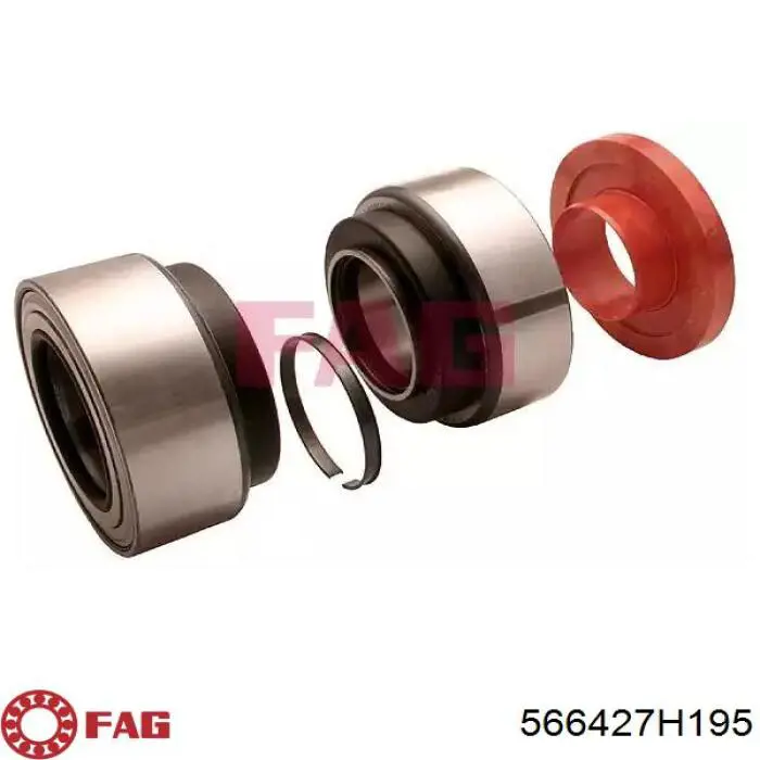 Kit de reparação de cubo traseiro FAG 566427H195 preço, a partir de 185,77 USD