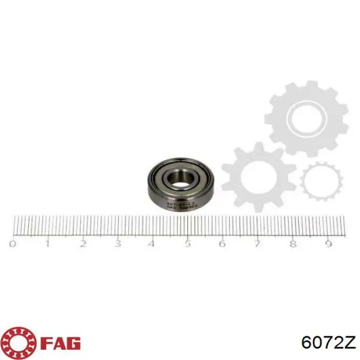 6072RS Koyo Rolamento do gerador