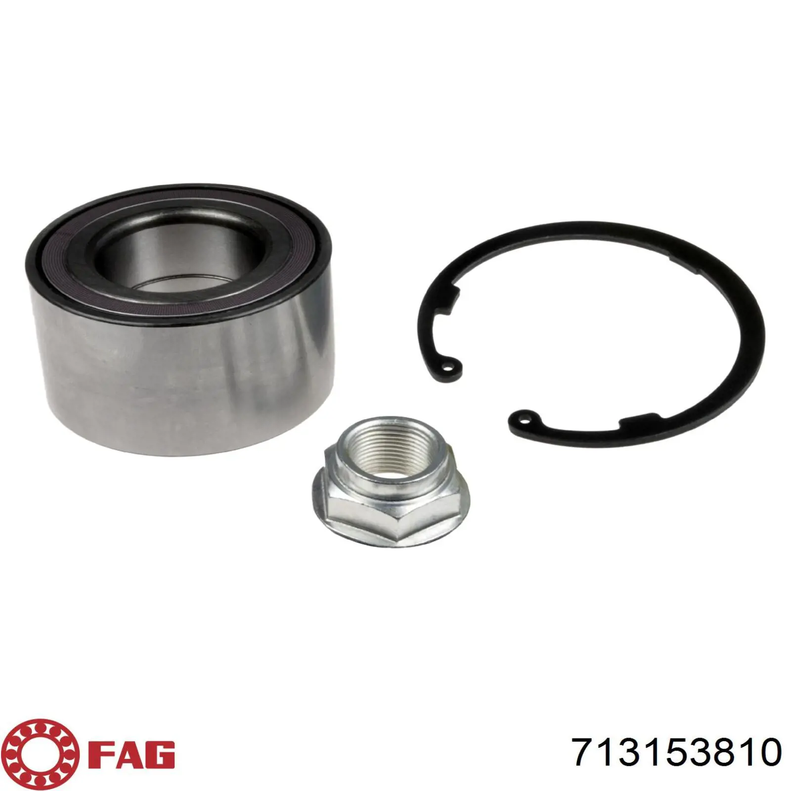 Compre 713153810 FAG Rolamento de cubo dianteiro