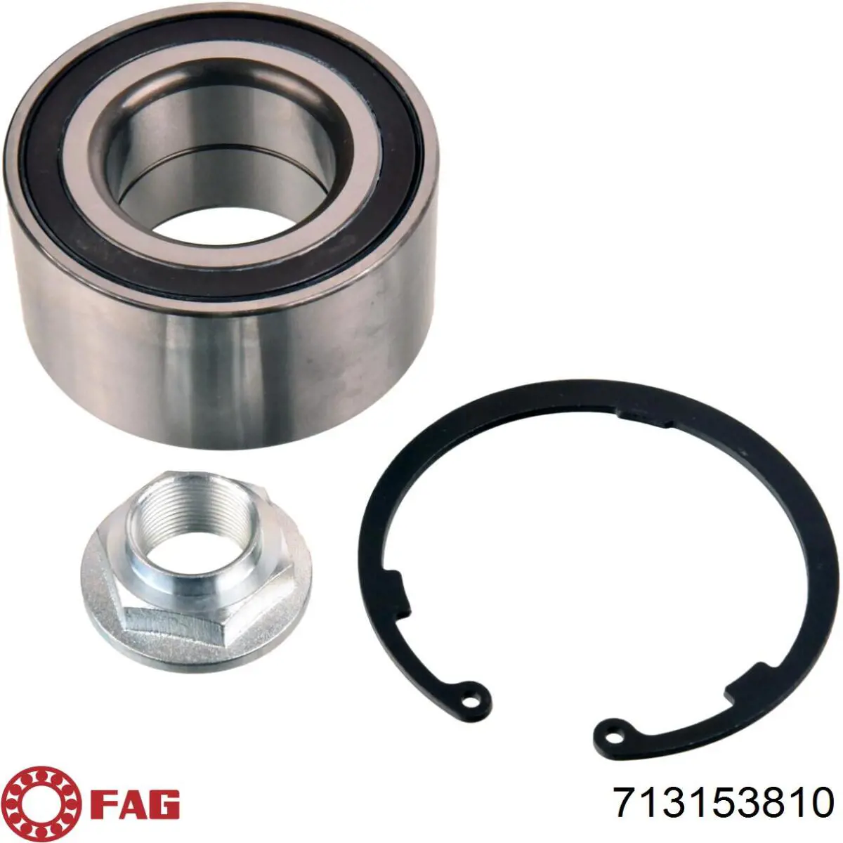 713153810 FAG Rolamento de cubo dianteiro