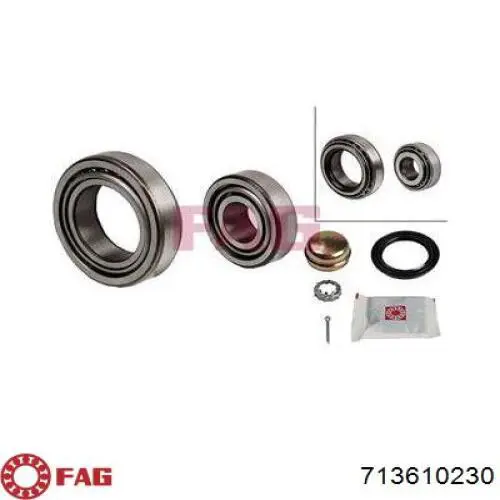 Compre 713610230 FAG Rolamento de cubo traseiro