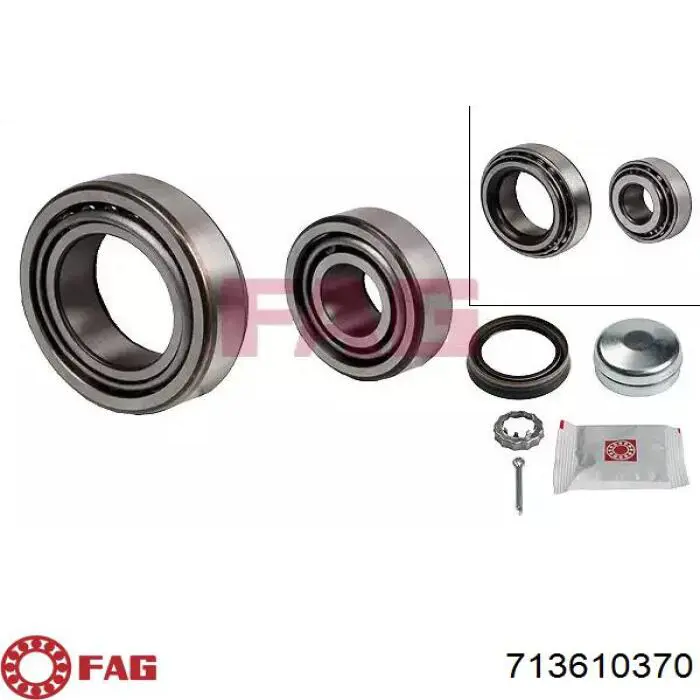 Rolamento de cubo traseiro FAG 713610370 preço, a partir de 15,92 USD