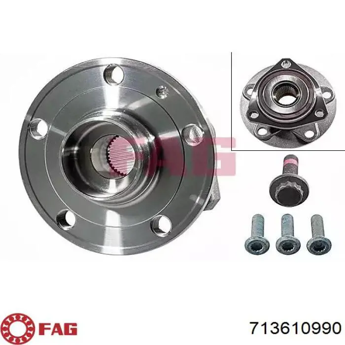 Cubo dianteiro FAG 713610990 preço, a partir de 104,30 USD