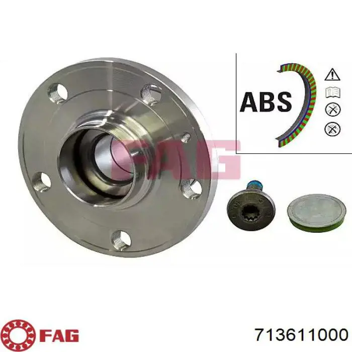 Cubo traseiro FAG 713611000 preço, a partir de 54,48 USD
