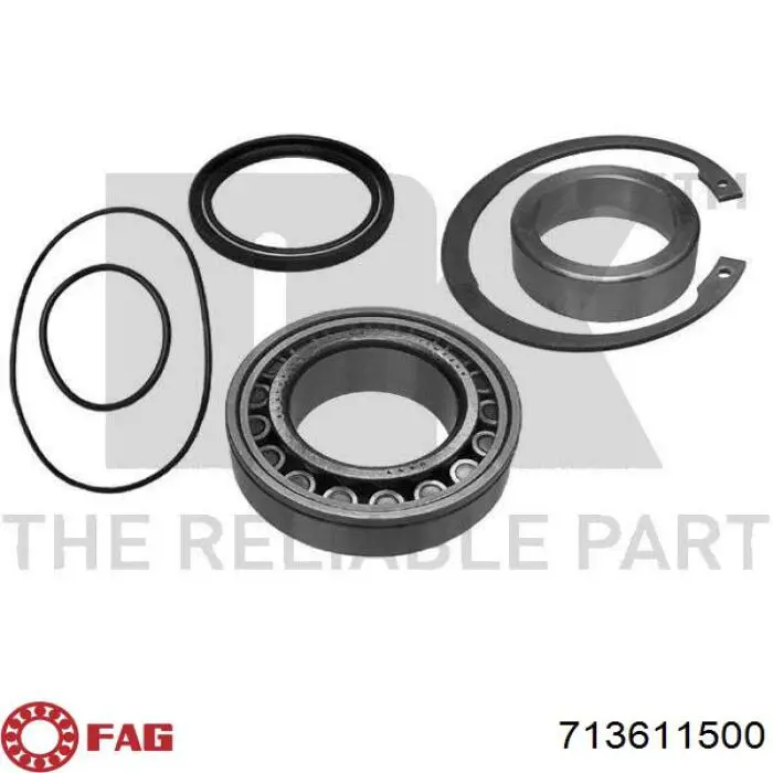 Compre 713611500 FAG Rolamento de cubo traseiro