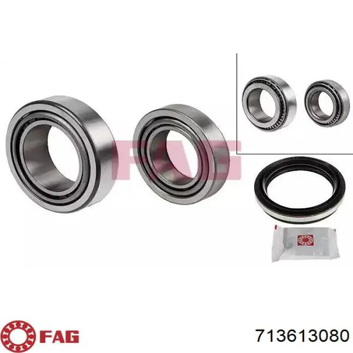 Rolamento de cubo dianteiro FAG 713613080 preço, a partir de 53,56 USD