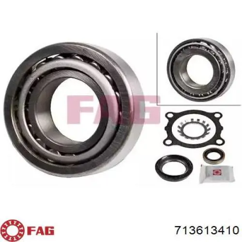 Rolamento de cubo traseiro FAG 713613410 preço, a partir de 35,08 USD