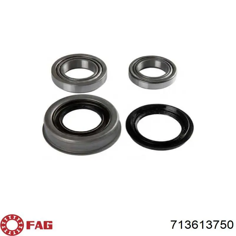 Rolamento de cubo dianteiro FAG 713613750 preço, a partir de 47,85 USD