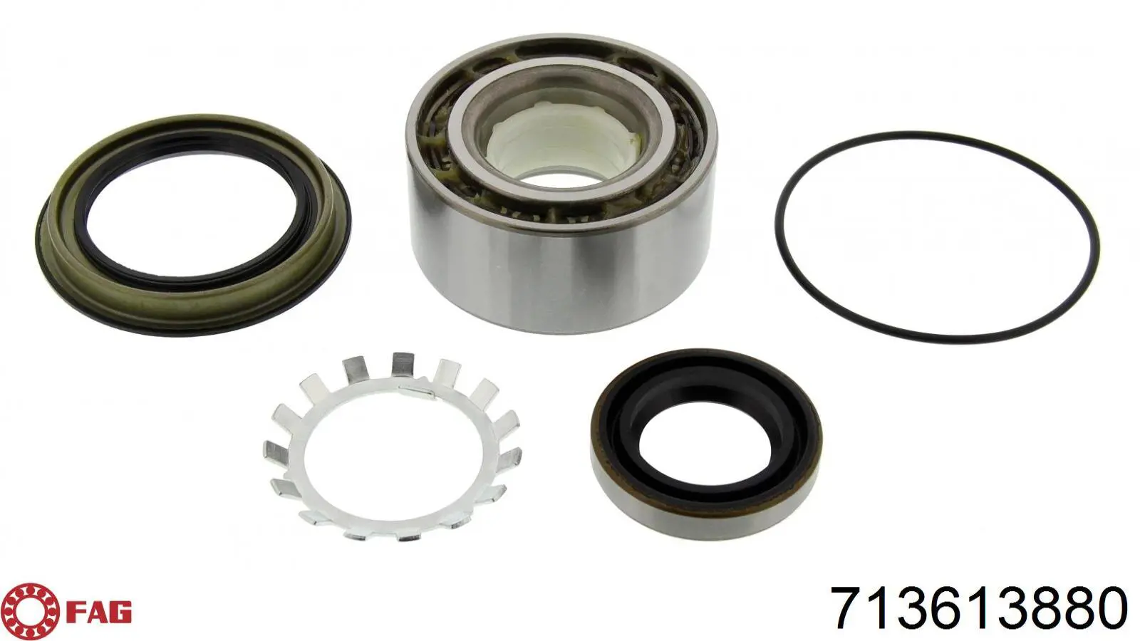 Compre 713613880 FAG Rolamento de cubo traseiro