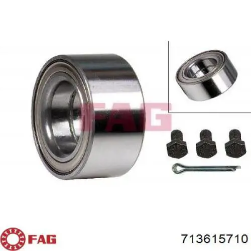 Compre 713615710 FAG Rolamento de cubo dianteiro
